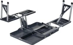 Bo-Camp Picknicktafel - Basic - Inklapbaar - Grijs -Campingwinkels 1200x740