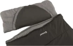 Outwell Slaapzak Contour Rits Links Zwart -Campingwinkels 1200x771 1