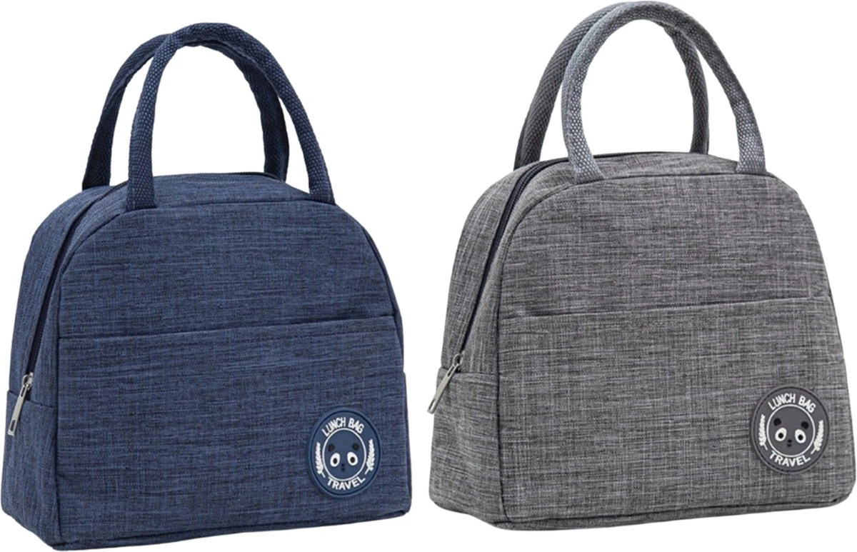 2x Thermo Lunchtas Volwassenen En Kinderen - Koeltas Moedermelk - Lunch Koelzak 1 2x Thermo Lunchtas Volwassenen En Kinderen - Koeltas Moedermelk - Lunch Koelzak