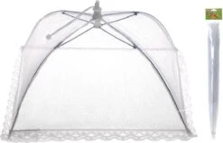 Merkloos Opvouwbaar Vliegennetje / Vliegenkapje 45 X 45 Cm - Hoogte 20 Cm 6 Merkloos Opvouwbaar Vliegennetje / Vliegenkapje 45 X 45 Cm - Hoogte 20 Cm -Campingwinkels 1200x774 2