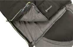 Outwell Slaapzak Contour Rits Links Zwart -Campingwinkels 1200x777 1