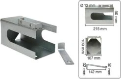 Benson Aanhanger Slot - Caravan Slot - Disselslot Vast Model ( Kokermodel) -Campingwinkels 1200x783 4