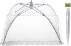 Merkloos Opvouwbaar Vliegennetje / Vliegenkapje 45 X 45 Cm - Hoogte 20 Cm 7 Merkloos Opvouwbaar Vliegennetje / Vliegenkapje 45 X 45 Cm - Hoogte 20 Cm -Campingwinkels 1200x787 5