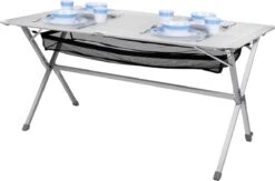 Campart Campingtafel XL TA-0806 - Opvouwbaar, Lichtgewicht En Met Verstelbare Poten - Kampeertafel Inklapbaar Inclusief Opbergtas - 140 X 80 X 70 Cm - Wit 29 Campart Campingtafel XL TA-0806 - Opvouwbaar, Lichtgewicht En Met Verstelbare Poten - Kampeertafel Inklapbaar Inclusief Opbergtas - 140 X 80 X 70 Cm - Wit -Campingwinkels 1200x793