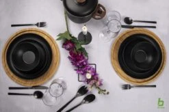 Bo-Camp Industrial - Servies - Orville - Campingbord - 16-delig - Mat Zwart 10 Bo-Camp Industrial - Servies - Orville - Campingbord - 16-delig - Mat Zwart -Campingwinkels 1200x799 70