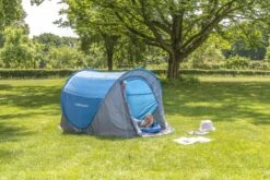 Dunlop Pop Up Tent 220 X 120 X 90 Cm - Grijs/ Blauw - 1 Persoons 12 Dunlop Pop Up Tent 220 X 120 X 90 Cm - Grijs/ Blauw - 1 Persoons -Campingwinkels 1200x800 56