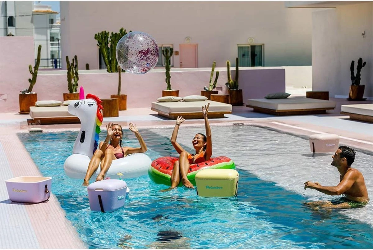 Merkloos Polarbox - Koelbox - Met Schouderband - Geel - 20 Liter - 45x30x(H)27cm 2 Merkloos Polarbox - Koelbox - Met Schouderband - Geel - 20 Liter - 45x30x(H)27cm - Image 2