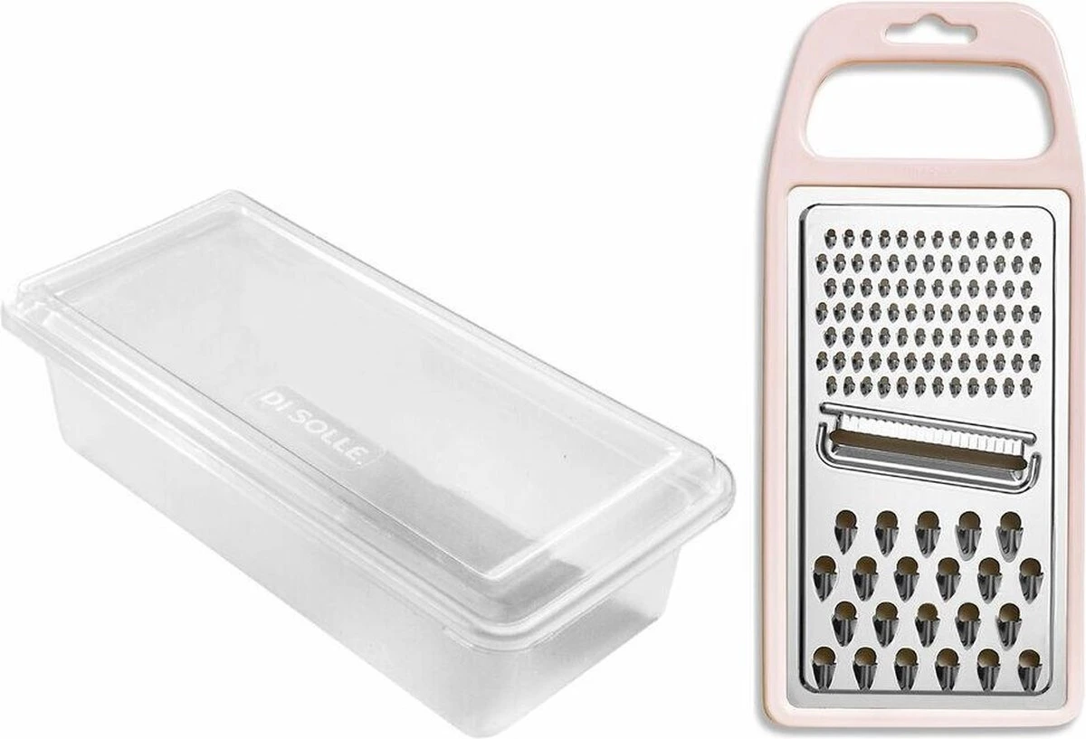 Di Solle Inova D - 6 Persoons Bestekset - Handige Opbergbak Met Raspdeksel - 26 Delig - Baby Pink 3 Di Solle Inova D - 6 Persoons Bestekset - Handige Opbergbak Met Raspdeksel - 26 Delig - Baby Pink - Afbeelding 3