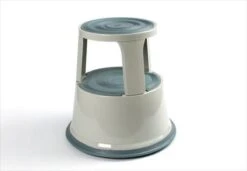 Wedo - Rollhocker, Metalen Opstapkrukje - Lichtgrijs 5 Wedo - Rollhocker, Metalen Opstapkrukje - Lichtgrijs -Campingwinkels 1200x832 4