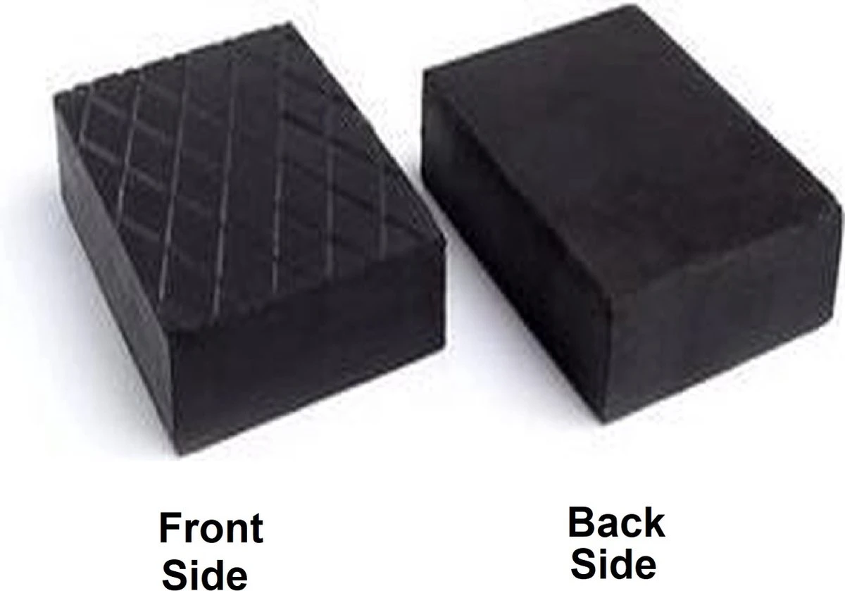 Rubberen Blok- Camper Levellers- Rubber Block Gummiklotz Gummiklötze Gummiauflage Gummiteller Hebebühne Grube 160x120x80 Mm Zwart Voor Autokrik, Trolleykrik En Pitjack 2 Rubberen Blok- Camper Levellers- Rubber Block Gummiklotz Gummiklötze Gummiauflage Gummiteller Hebebühne Grube 160x120x80 Mm Zwart Voor Autokrik, Trolleykrik En Pitjack - Image 2