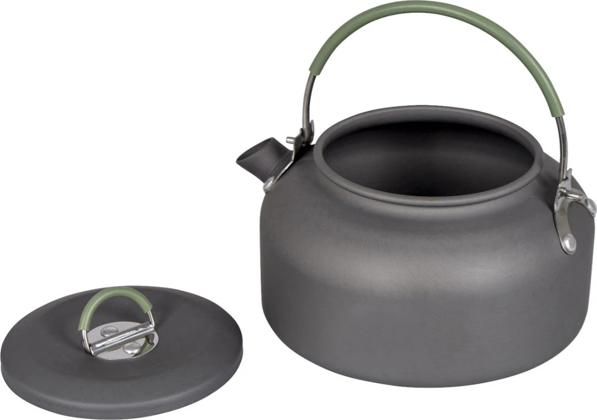 Camping Pan / Ketel 0,8 Liter, Aluminium Geschrikt Voor O.a Kamperen, Hiken, Vistrip,en Outdoor Activiteiten. 2 Camping Pan / Ketel 0,8 Liter, Aluminium Geschrikt Voor O.a Kamperen, Hiken, Vistrip,en Outdoor Activiteiten. - Afbeelding 2