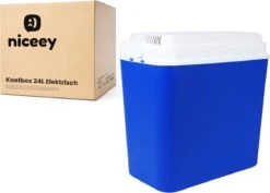Niceey Thermo Elektrische Koelbox - 24 Liter - Koelbox Elektrisch 12v 230 Volt - Coolbox - Koelt & Verwarmt - Blauw -Campingwinkels 1200x861 3