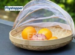 Voedselkap - Vliegenkapjes Bamboe Set 3 Stuks - Flystopper -Campingwinkels 1200x880 7