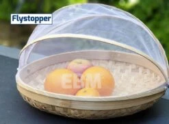 Voedselkap - Vliegenkapjes Bamboe Set 3 Stuks - Flystopper -Campingwinkels 1200x880 8