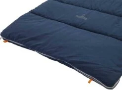 NOMAD® Brisbane Slaapzak | 205x80cm Blauw | Lichtgewicht & Kwalitatief | Dekenmodel Slaapzak | Incl Hoes -Campingwinkels 1200x883