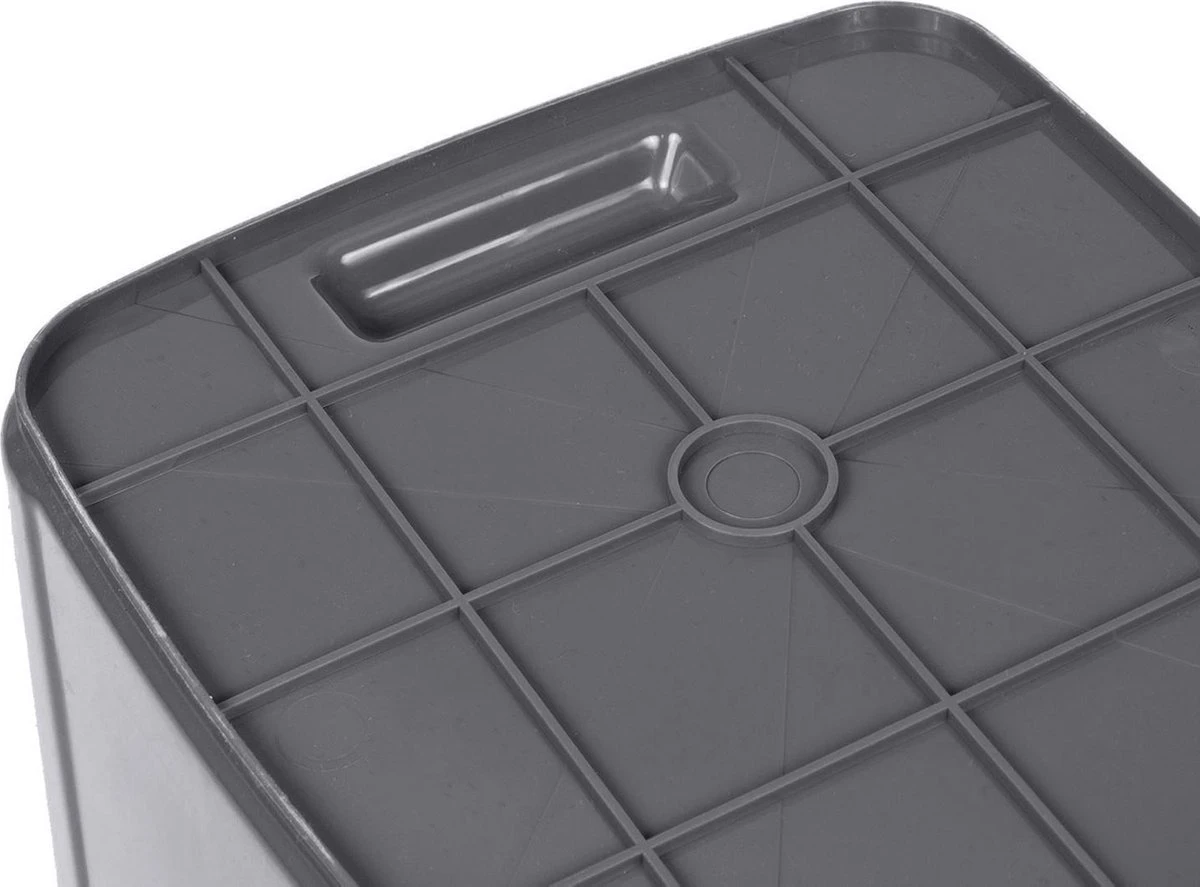 Campingtoilet 19L Mobiele Toiletemmer Reistoilet Toiletemmer Toilet Mobiele Camping Antraciet 5 Campingtoilet 19L Mobiele Toiletemmer Reistoilet Toiletemmer Toilet Mobiele Camping Antraciet - Afbeelding 5