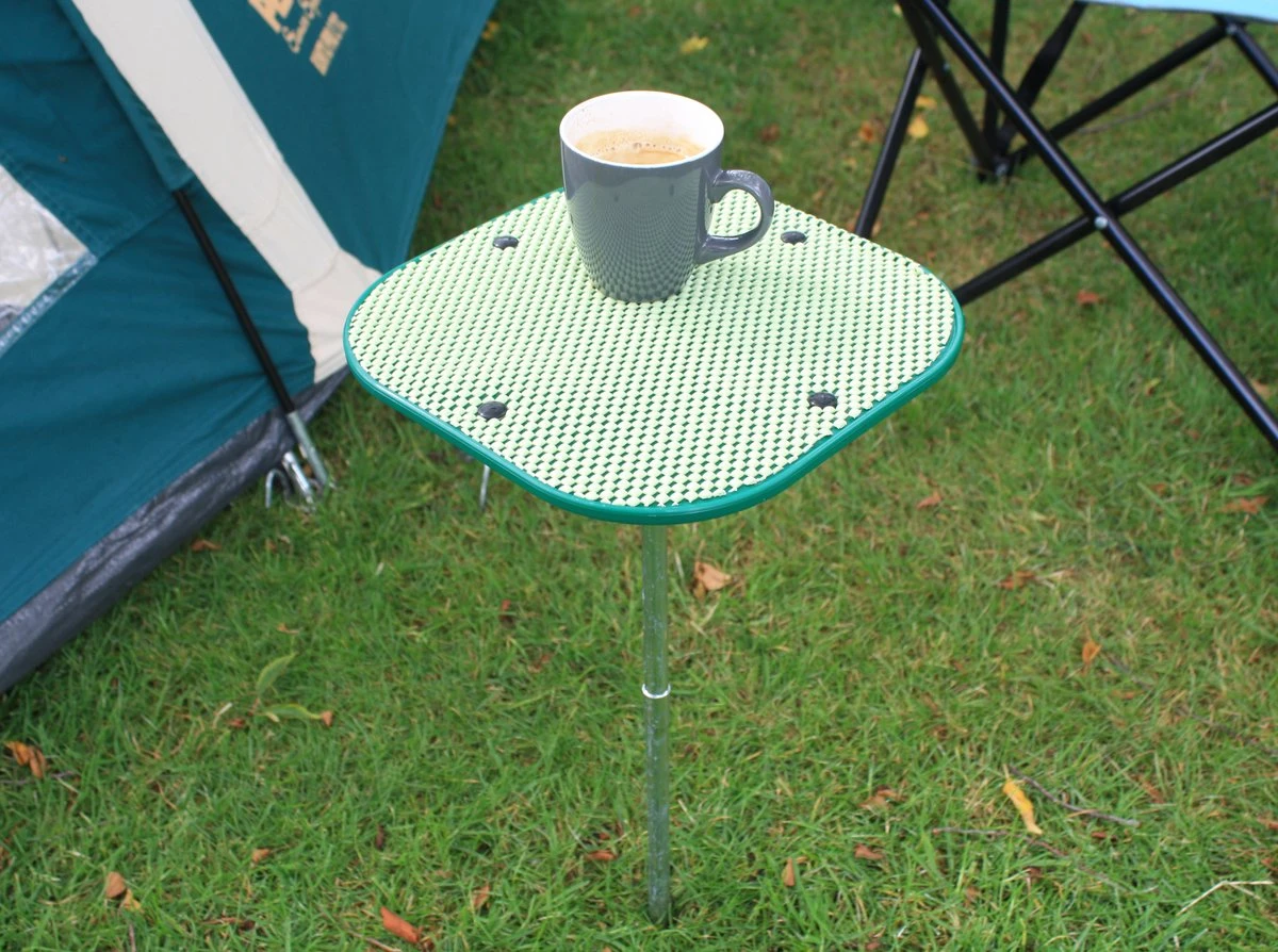 NordFalk Campingtafel 25x25x47 Cm - Aluminium Priktafel / Kampeertafel - Afschroefbare Tafelpoot 4 NordFalk Campingtafel 25x25x47 Cm - Aluminium Priktafel / Kampeertafel - Afschroefbare Tafelpoot - Image 4