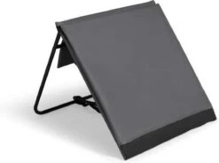 Set Van 2 Strandmatten Met Verstelbare Rugleuning - Gevuld Met Comfortschuim, Ultralicht En Opvouwbaar Om Ruimte Te Besparen – Grijs -Campingwinkels 1200x896