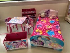 My Little Pony Houten Tafel Met 2 Stoeltjes -Campingwinkels 1200x899