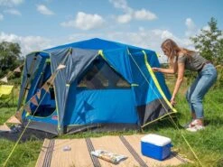 Coleman OctaGo Tent - Festival - 3-Persoons - Blauw/lime -Campingwinkels 1200x900 25