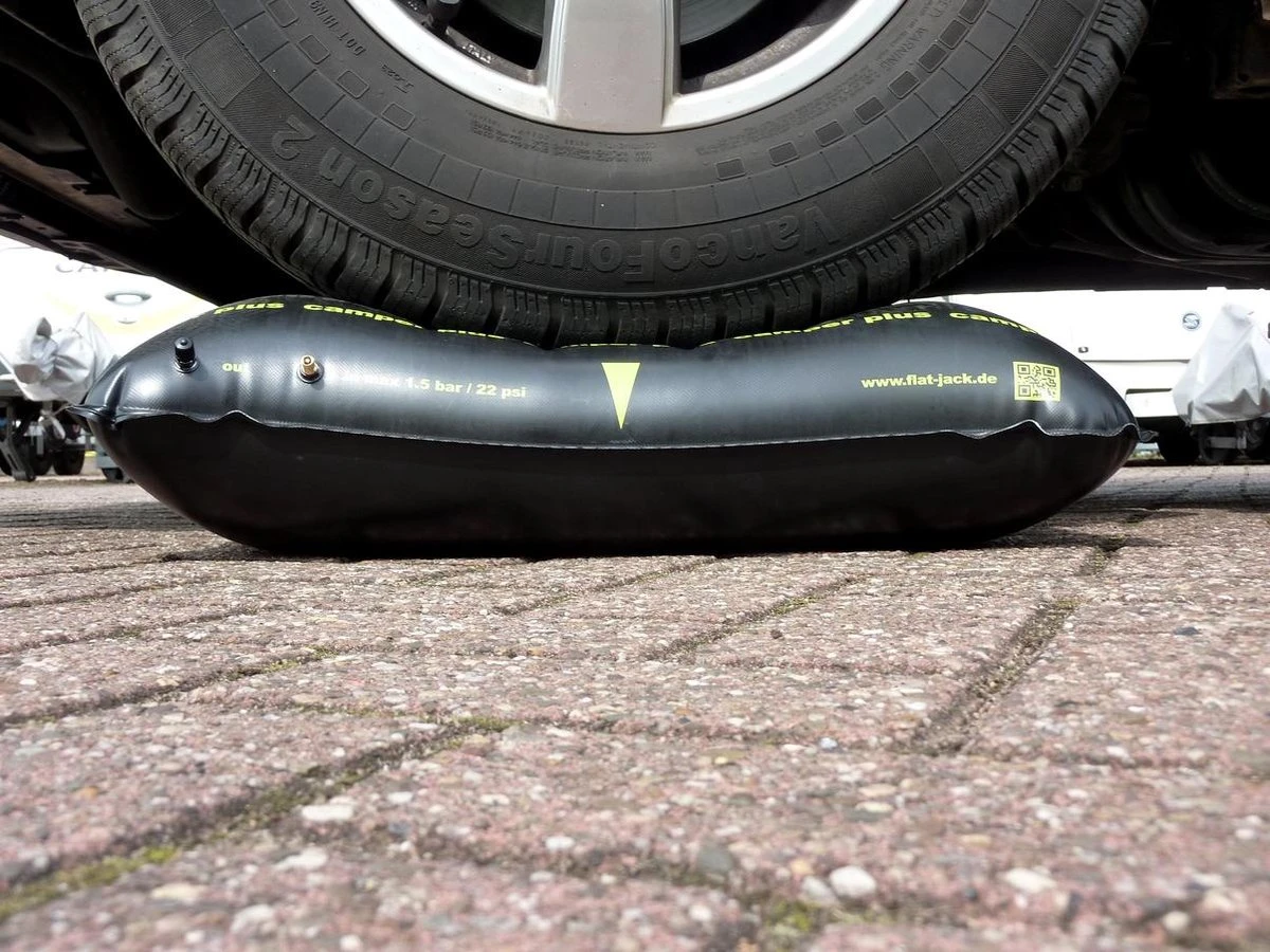 Flat-jack Bandenkussen Voor Nivelleren Caravans En Campers 2 Flat-jack Bandenkussen Voor Nivelleren Caravans En Campers - Afbeelding 2