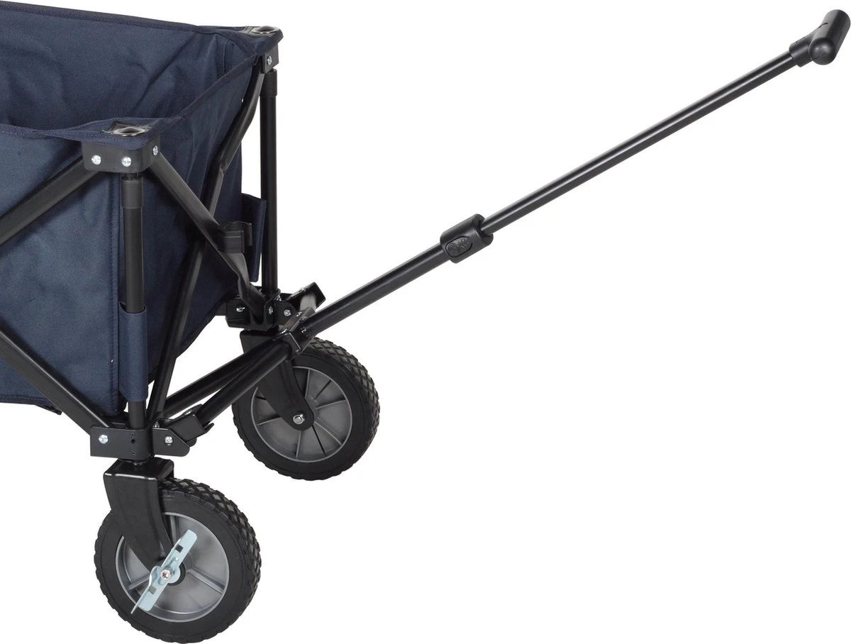 Campart Bolderkar HC-0910 - Opvouwbaar - Bolderwagen Met Stevig Harmonicaframe - Inclusief Opbergtas En Bodemplaat - Blauw 7 Campart Bolderkar HC-0910 - Opvouwbaar - Bolderwagen Met Stevig Harmonicaframe - Inclusief Opbergtas En Bodemplaat - Blauw - Image 7
