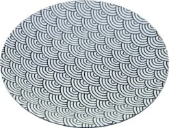 Bo-Camp Servies - Mix & Match - 16 Delig - Zwart/Wit -Campingwinkels 1200x914 2