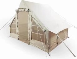 Opblaasbare Vier Persoons Tent Beige 300x200x210 Cm -Campingwinkels 1200x915 3