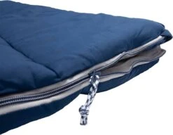 NOMAD® Brisbane XL Slaapzak | 220x90cm Blauw | Lichtgewicht & Kwalitatief | Dekenmodel Slaapzak | Incl Hoes -Campingwinkels 1200x933