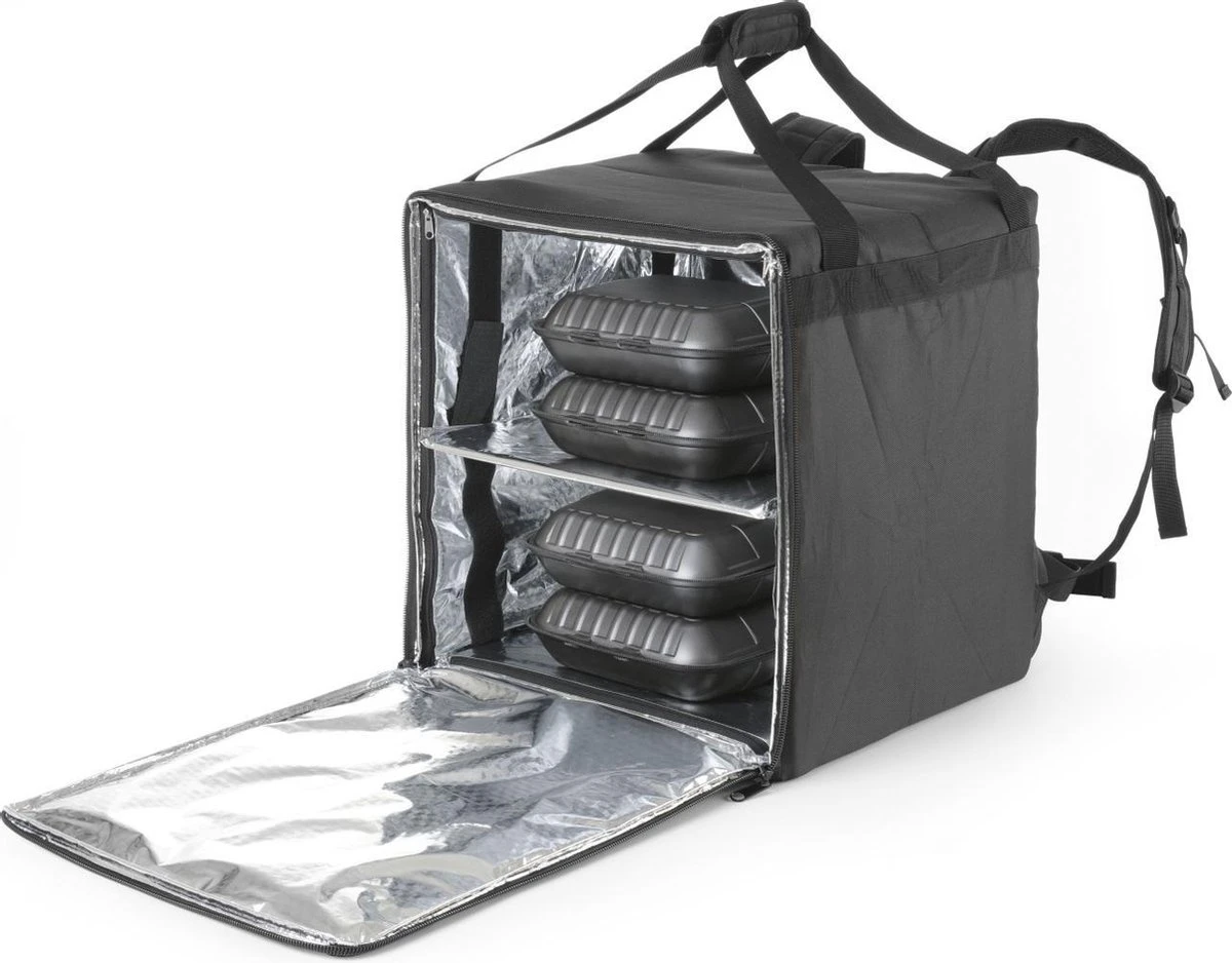 Hendi Pizza & Voedsel Bezorgrugtas Geïsoleerd - 41x41x(H)49cm 7 Hendi Pizza & Voedsel Bezorgrugtas Geïsoleerd - 41x41x(H)49cm - Image 7