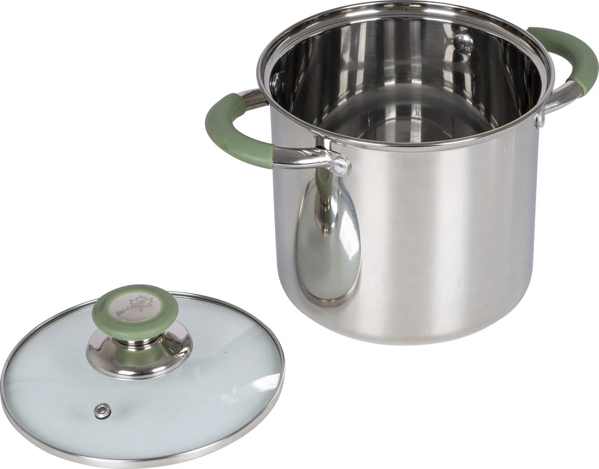 Bo-Camp - Pannenset - Elan Plus - 3-Delig - RVS 3 Bo-Camp - Pannenset - Elan Plus - 3-Delig - RVS - Afbeelding 3