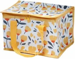 Kleine Lunch/sixpack Koeltas - Boterbloem Print - 20 X 30 Cm - 12 L