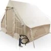 Opblaasbare Vier Persoons Tent Beige 300x200x210 Cm