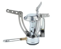 MacGyver Gasbrander Mini RVS - Camping Kookstel - Kookbrander - 10 Cm - Elektronische Ontsteking