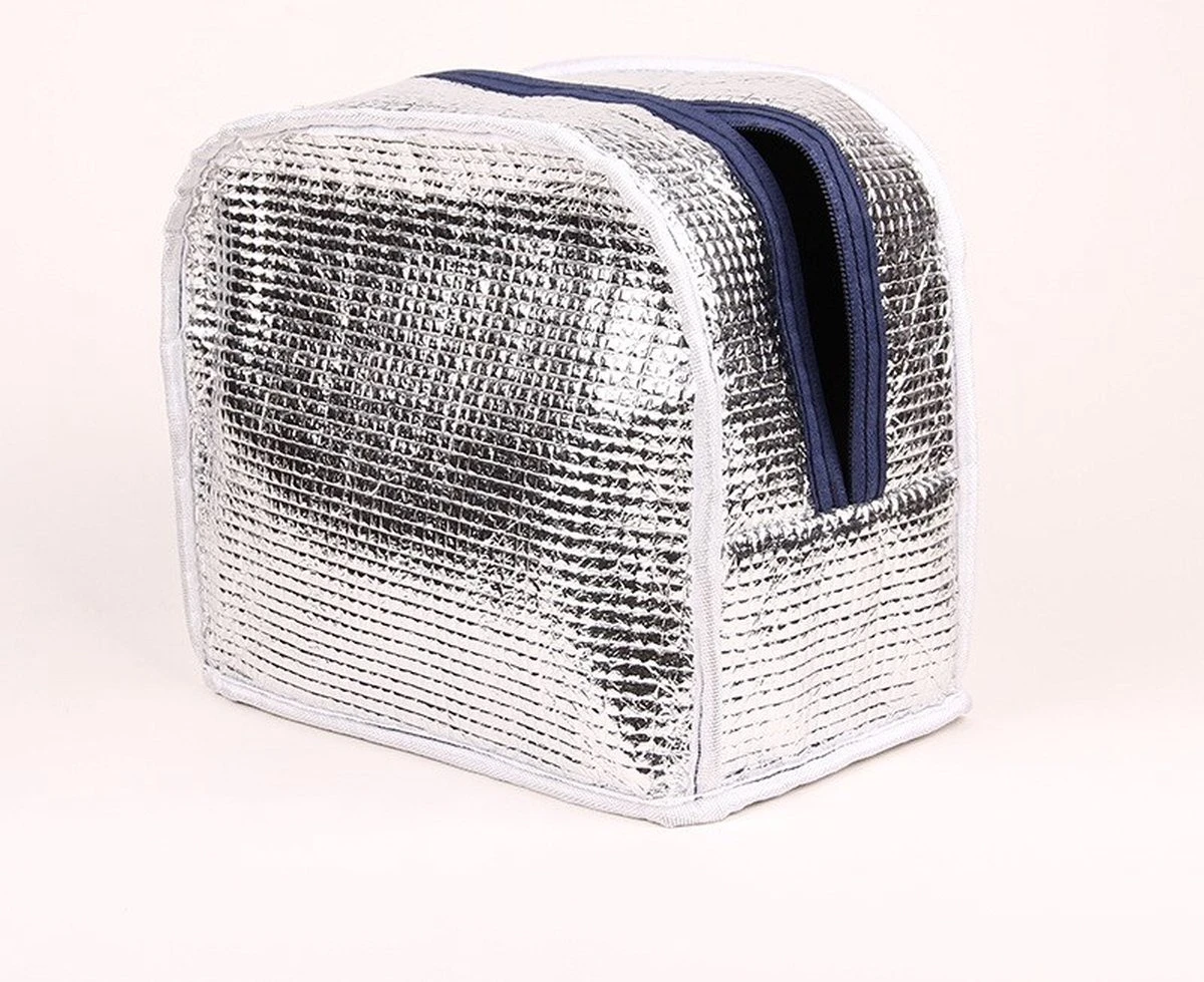 Koeltas - Lunchtas - Volwassenen En Kinderen - Compact & Handig: Zomer - Picknick -School - Lunch - Werk - Klassiek Grijs 7 Koeltas - Lunchtas - Volwassenen En Kinderen - Compact & Handig: Zomer - Picknick -School - Lunch - Werk - Klassiek Grijs - Image 7