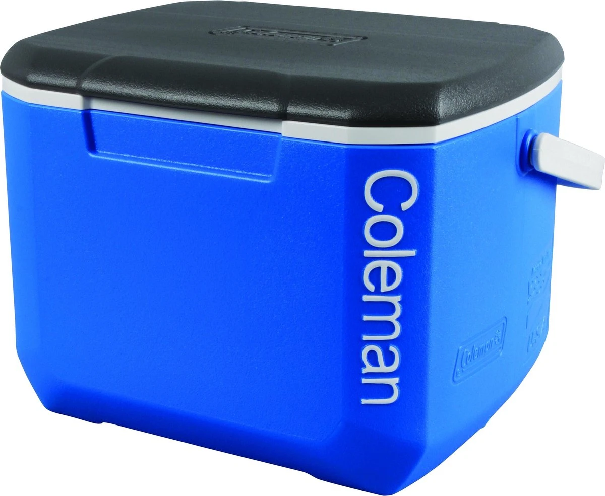 Coleman 16QT Performance Tricolor Koelbox - 15L - Blauw/Grijs 1 Coleman 16QT Performance Tricolor Koelbox - 15L - Blauw/Grijs