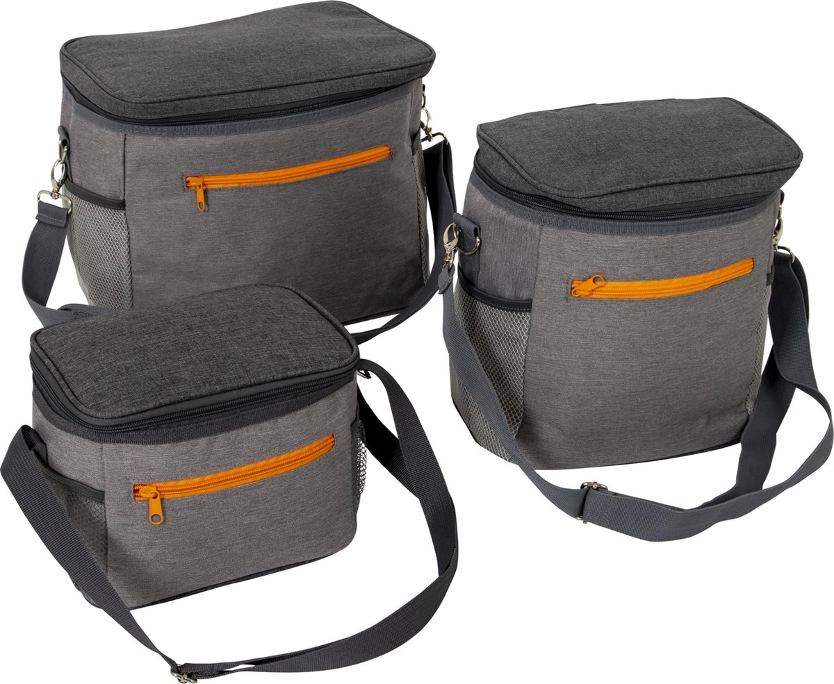 Bo-Camp Koeltas - Grijs - 10 Liter 2 Bo-Camp Koeltas - Grijs - 10 Liter - Afbeelding 2