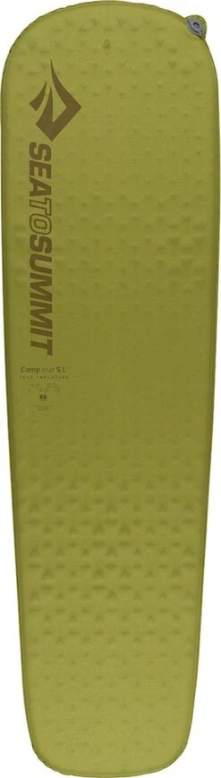 Sea To Summit Camp S.I. Regular Zelf Opbaasbare Slaapmat - 3.8cm - 780g - Groen -Campingwinkels 341x1200