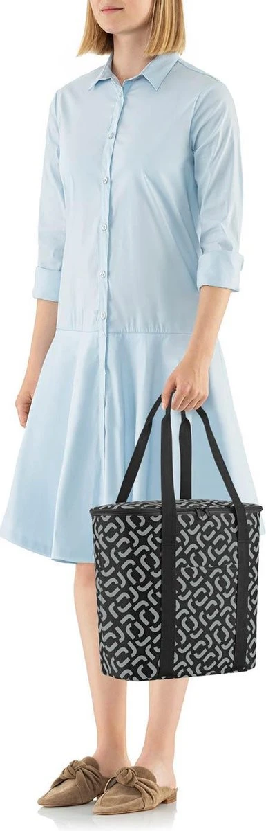 Reisenthel Thermoshopper Koeltas - 15L - Signature Black Zwart 4 Reisenthel Thermoshopper Koeltas - 15L - Signature Black Zwart - Image 4