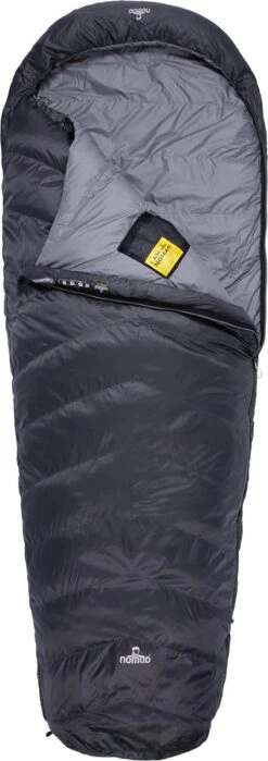 NOMAD® Taurus 250 Slaapzak | 210x80cm Grijs | Lichtgewicht & Kwalitatief | Slaapzak | Incl Hoes -Campingwinkels 424x1200 1