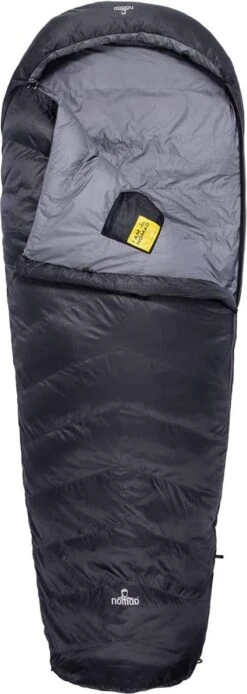 NOMAD® Taurus 400 Slaapzak | 210x80cm Grijs | Lichtgewicht & Kwalitatief | Slaapzak | Incl Hoes -Campingwinkels 427x1200 1