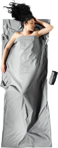 Cocoon Travelsheet InsectShield 100% Katoen - Safari Grey 5 Cocoon Travelsheet InsectShield 100% Katoen - Safari Grey -Campingwinkels 471x1200 3