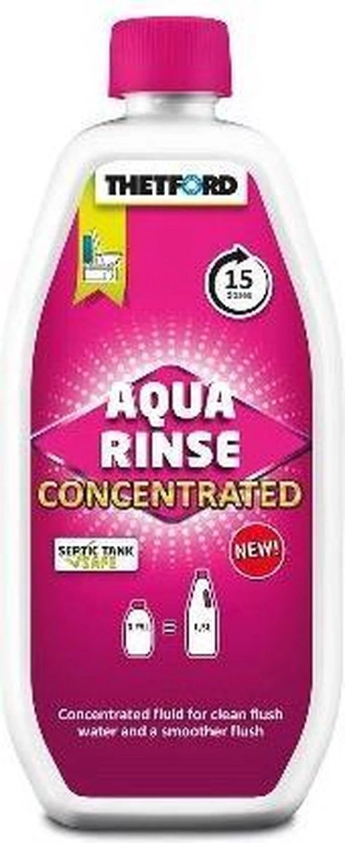 Thetford Aqua Rinse - Concentrated - 0,75L 7 Thetford Aqua Rinse - Concentrated - 0,75L - Afbeelding 7