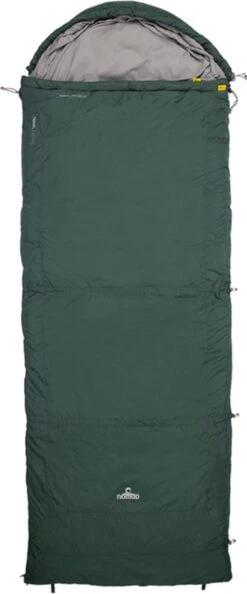 NOMAD® Triple-S Premium Plus Slaapzak (Links) | 220x80cm Groen | Lichtgewicht & Kwalitatief | Slaapzak | Incl Hoes -Campingwinkels 499x1200 1