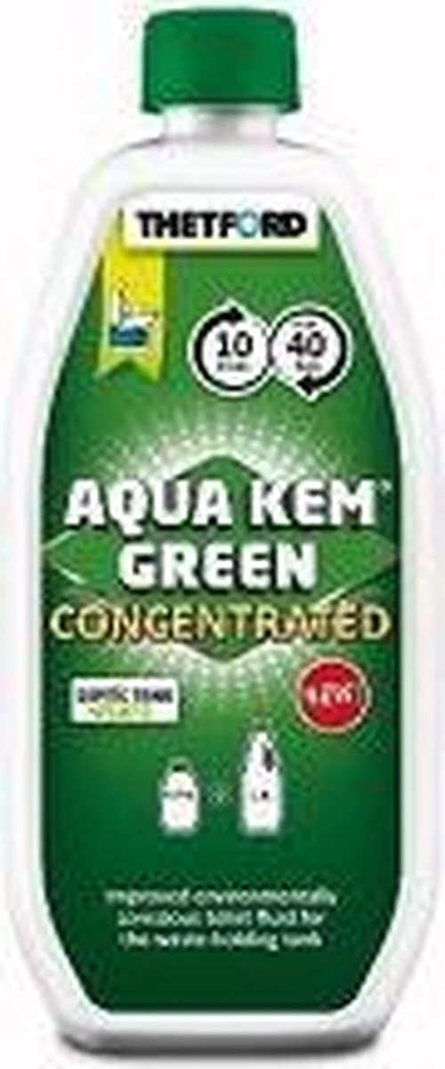 Thetford Aqua Kem Green - Concentrated - 0,75L 7 Thetford Aqua Kem Green - Concentrated - 0,75L - Afbeelding 7