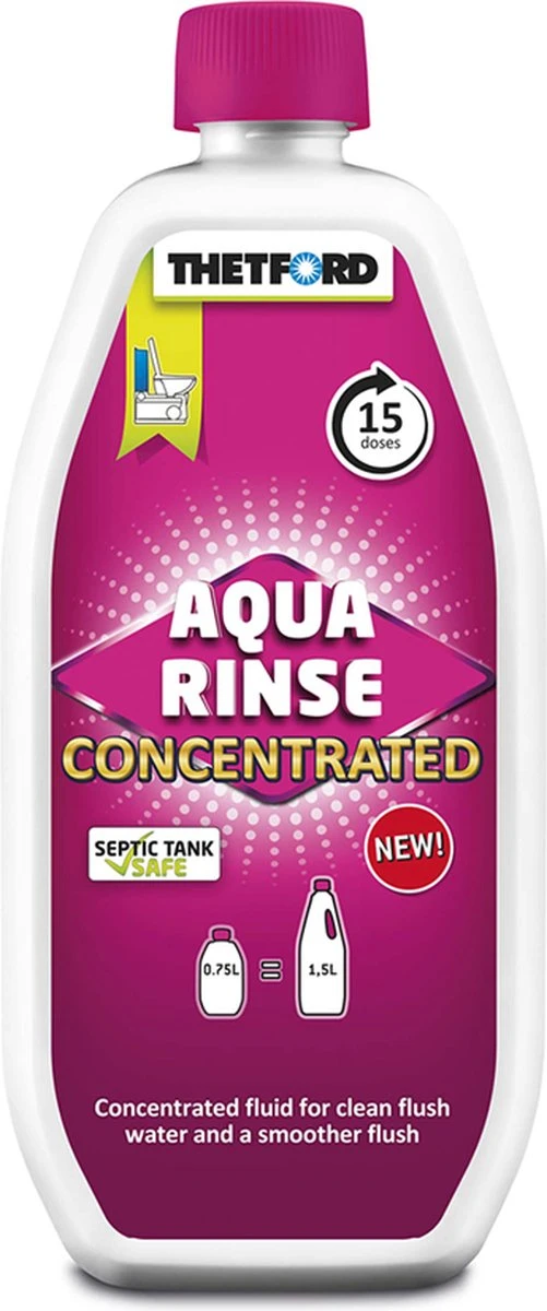 Thetford Aqua Rinse - Concentrated - 0,75L 6 Thetford Aqua Rinse - Concentrated - 0,75L - Afbeelding 6