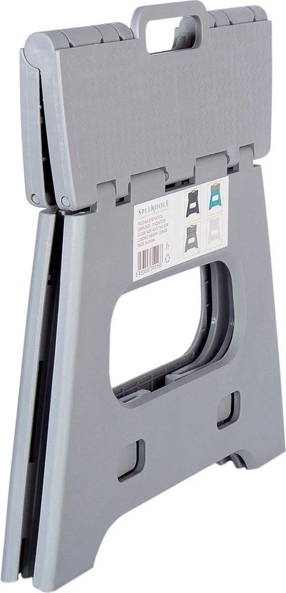 Splendole Opstapje Inklapbaar Caravanopstapje - Opvouwbaar - 120 Kg - 27 Cm Krukje Grijs 5 Splendole Opstapje Inklapbaar Caravanopstapje - Opvouwbaar - 120 Kg - 27 Cm Krukje Grijs - Afbeelding 5