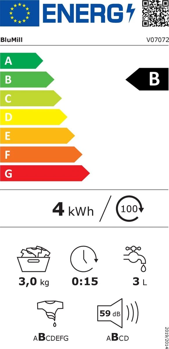 BluMill Mini Wasmachine - Met Centrifuge - Compact - Camping Wasmachine - Duurzame Keuze 2 BluMill Mini Wasmachine - Met Centrifuge - Compact - Camping Wasmachine - Duurzame Keuze - Image 2