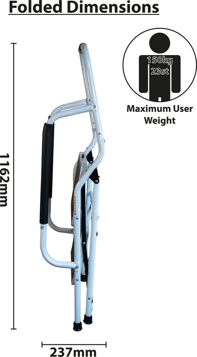 Aidapt Opstapkruk Met Leuning - 2 Treden 7 Aidapt Opstapkruk Met Leuning - 2 Treden - Image 7