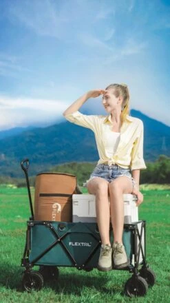 Flextail Gear Bolderkar Opvouwbaar Ezy Wagon - Tot 100KG - Wielen Loskoppelbaar - Zwart -Campingwinkels 674x1200 9